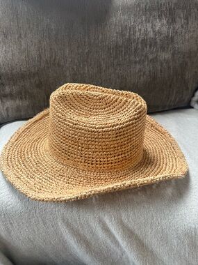 Lack Of Color Straw Fedora - Natural Tan